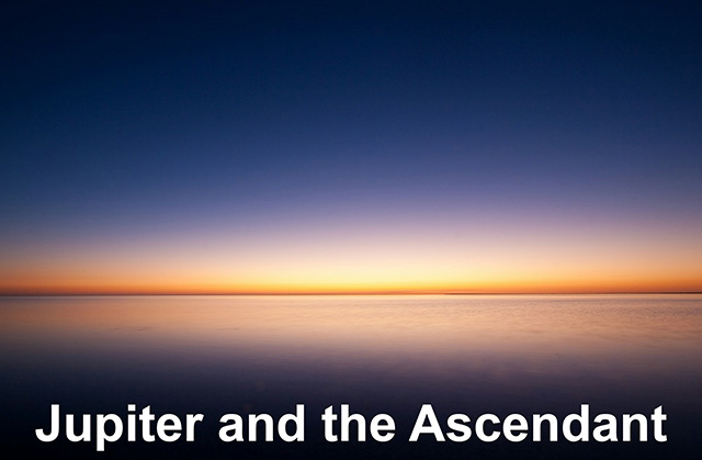 06 Jupiter and the Ascendant