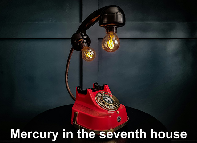 07 Mercury in the seventh house